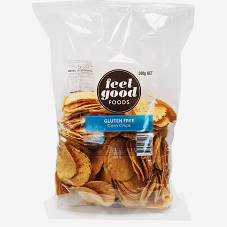 Picture of FEEL GOOD FOODS LIGHTLY SALTED CORN CHIPS 400G
