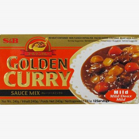 Picture of S&B GOLDEN CURRY MIX MILD 220G