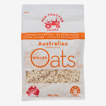 Picture of RED TRACTOR FOODS AUS ROLLED OATS 500G