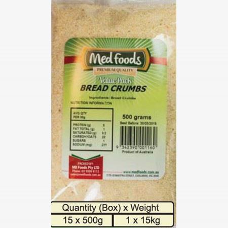 Picture of MEDFOODS BREAD CRUMBS 500G