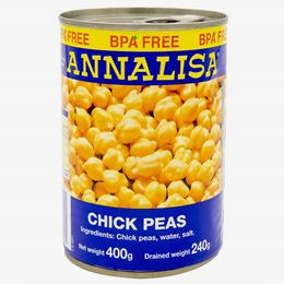 Picture of ANNALISA CHICKPEAS 400G