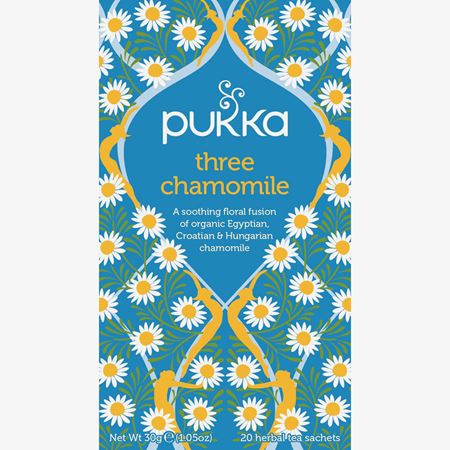 Picture of PUKKA THREE CHAMOMILE TEA BAGS 20TB
