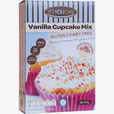 Picture of YES YOU CAN VANILLA CUP CAKE MIX 6 X 470G