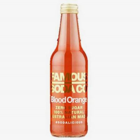 Picture of FAMOUS SODA BLOOD ORANGE 330ML