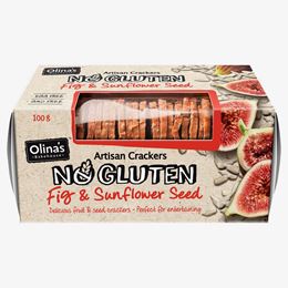 Picture of OLINA'S FIG & SUNFLOWER SEED CRACKER G/F