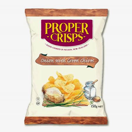 Picture of PROPER CRISPS ONION WITH GREEN CHIVES