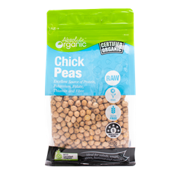 Picture of ABSOLUTE ORGANIC WHITE CHICK PEAS 400G