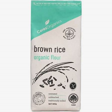 Picture of CERES ORGANICS RICE BROWN FLOUR 800G