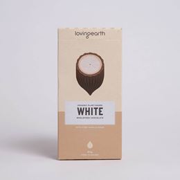 Picture of LOVINGEARTH WHITE CHOCOLATE 80G