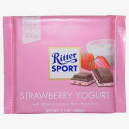 Picture of RITTER SPORT STRAWBERRY YOGURT 100G