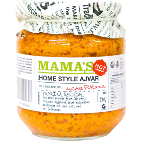 Picture of MAMAS HOT AJVAR HOME STYLE 550G