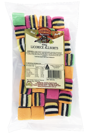 Picture of LICORICE ALLSORTS 400G