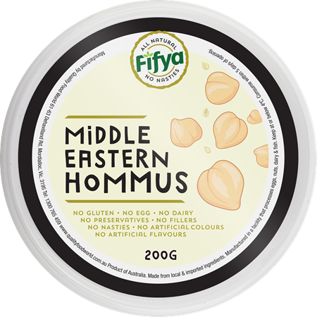 Picture of FIFYA MIDDLE EASTERN HOMMUS 200GX12