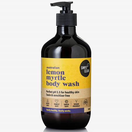 Picture of SIMPLY CLEAN LEMON MYRTLE BODY WASH 500ML