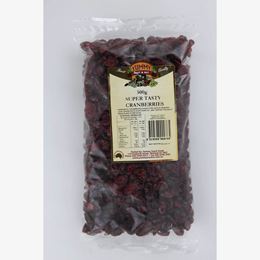 Picture of YUMMY SNACKS CRANBERRIES S/F 500G
