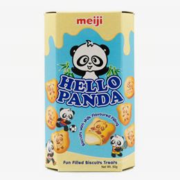 Picture of HELLO PANDA BISCUITS WITH VANILLA FILLINGS 50G