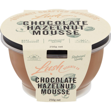 Picture of LUSH DESSERTS CHOCOLATE HAZELNUT MOUSSE 250G