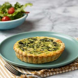 Picture of IVANS SPINACH & CHEESE QUICHE  180G