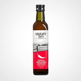 Picture of SQUEAKY GATE CHILLI INFUSED OLIVE OIL 375ML