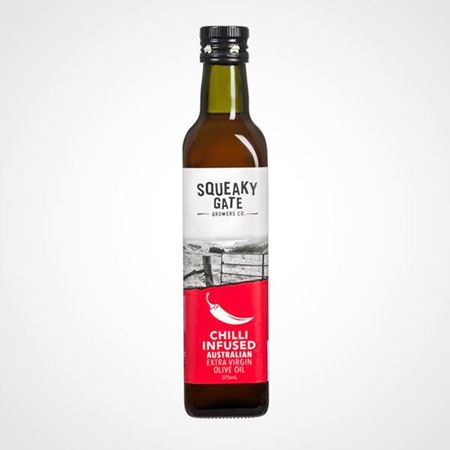 Picture of SQUEAKY GATE CHILLI INFUSED OLIVE OIL 375ML