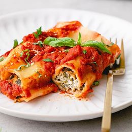 Picture of HOMEMADE SPINACH RICOTTA CANNELLONI