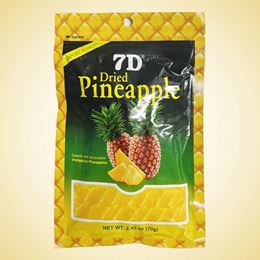 Picture of 7D DRIED PINEAPPLE 70G